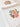 table runner with English robin in flowers