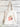 cotton market bag with watercolor of mouse in red cape holding candlestick