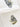 white cotton table runner with saw-whet owl art