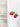 red wild strawberry art on white linen tea towel printed in Canada