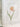 orange tulip stem on linen dish towel