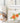 apron and tea towel gift set with watercolor print of English robin and nasturtium 