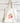 cotton market bag with watercolor of mouse in red cape holding candlestick