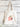 cotton market bag with watercolor of mouse in red cape holding candlestick
