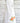 full cotton apron with orange nasturtium watercolor print