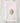 White organic cotton tea towel with protea watercolor art printed in Canada