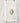 White organic cotton tea towel with protea watercolor art printed in Canada