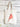 white cotton tote bag with watercolor print of red cardinal bird