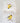 cotton table runner with goldfinch print
