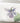 white linen dish towel with purple flower and green leaves