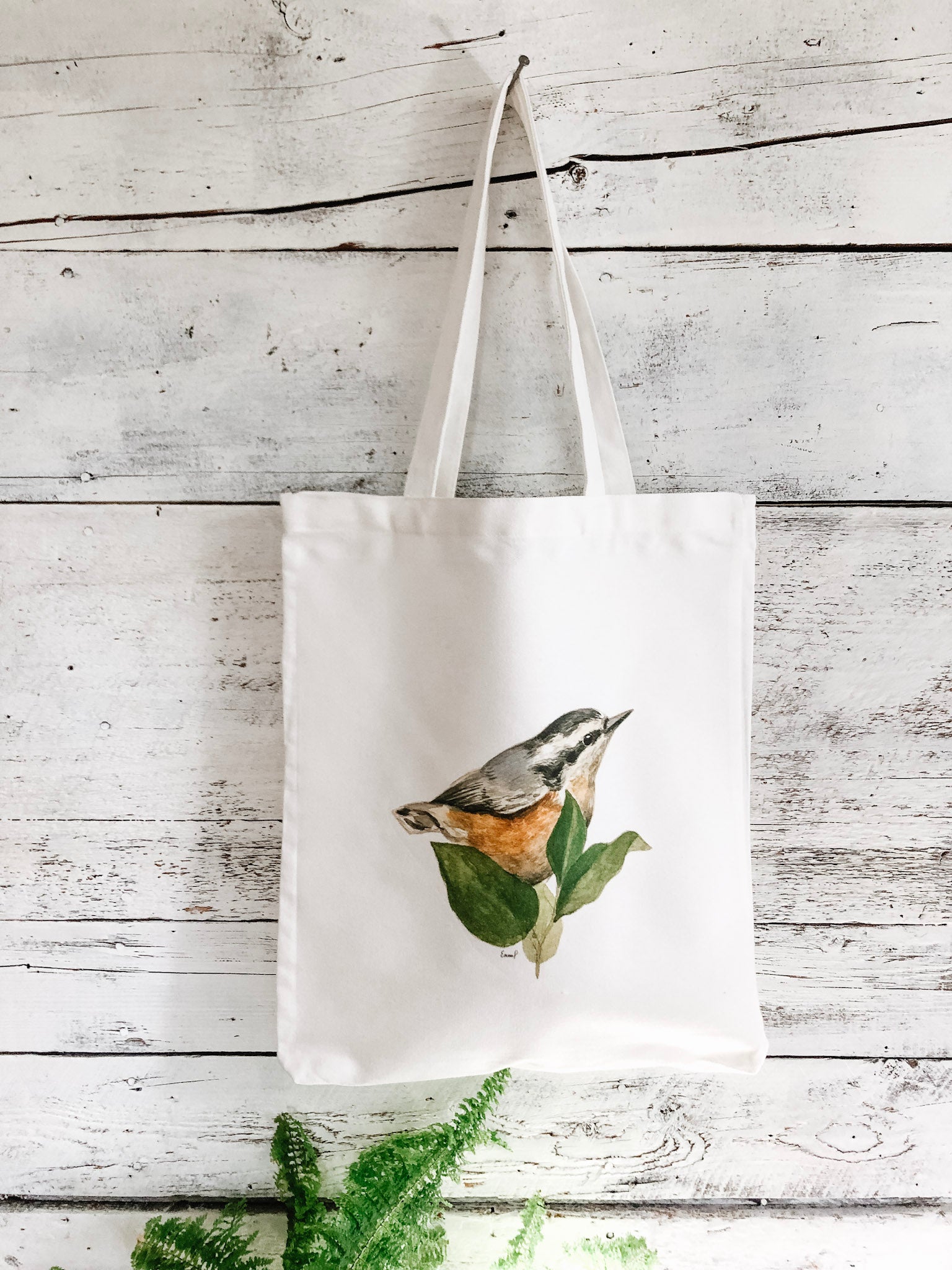 Nuthatch Tote Bag