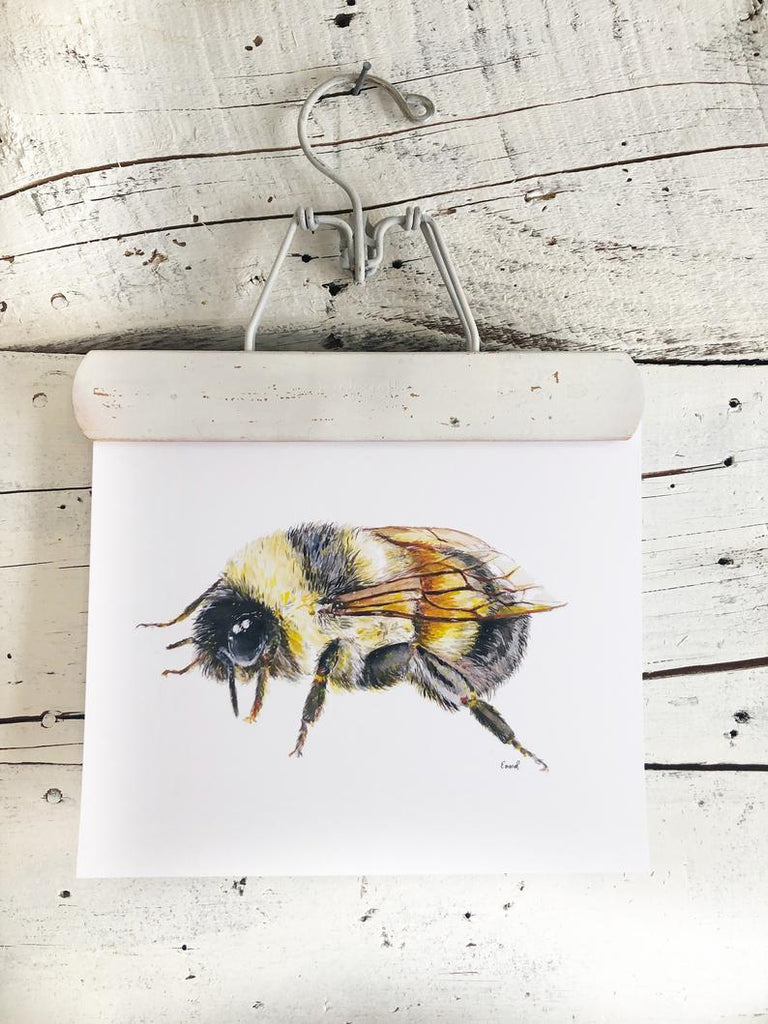 Bumblebee art print