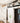 green botanical french linen dish towel on stove