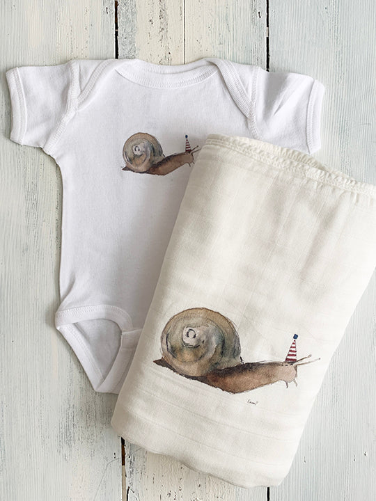 Baby Gift Set with Snail