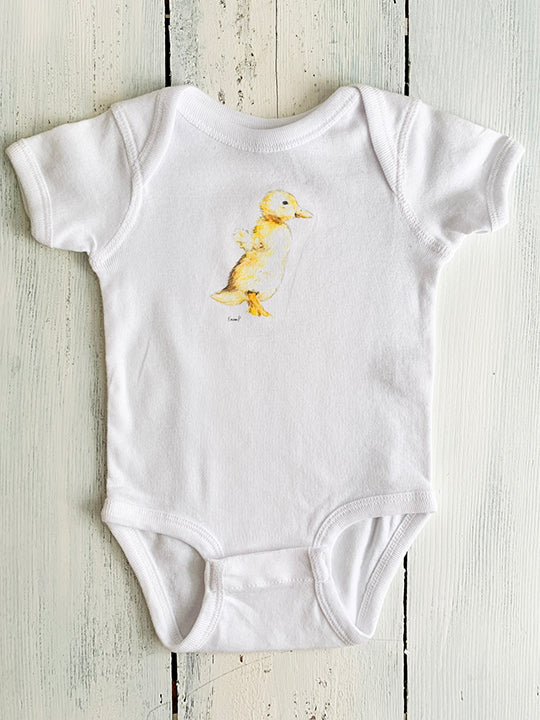 Bodysuit with Yellow Duckling
